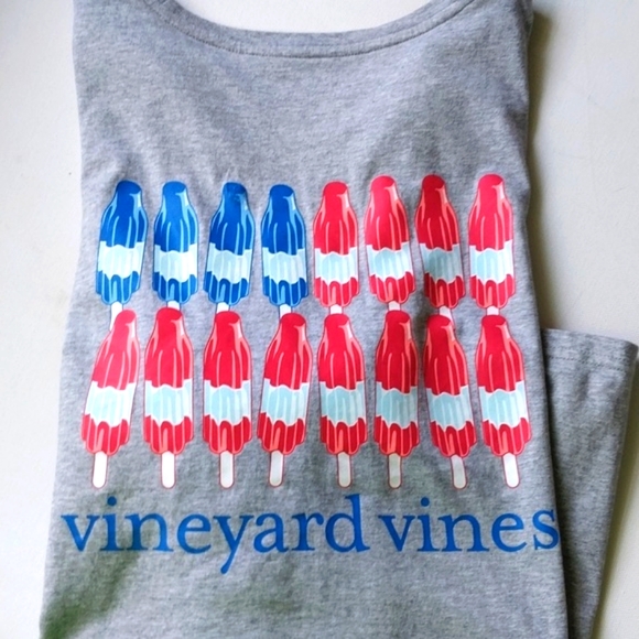 VINEYARD VINES TEE SHIRT The Popsicle Tee Long Sleeve Mens XL - Picture 9 of 10